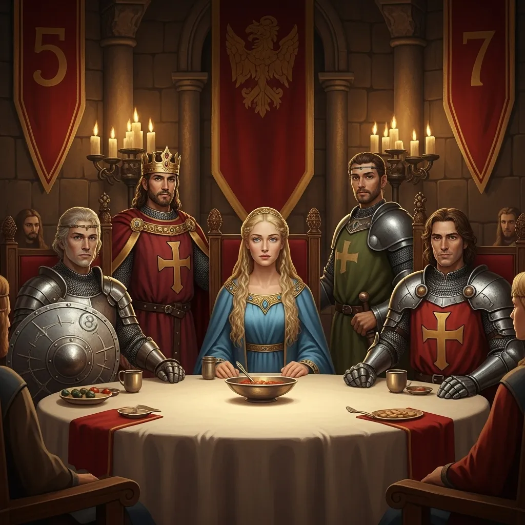 线上赌博：圆桌骑士的博弈